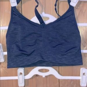 Racer back sports bra
